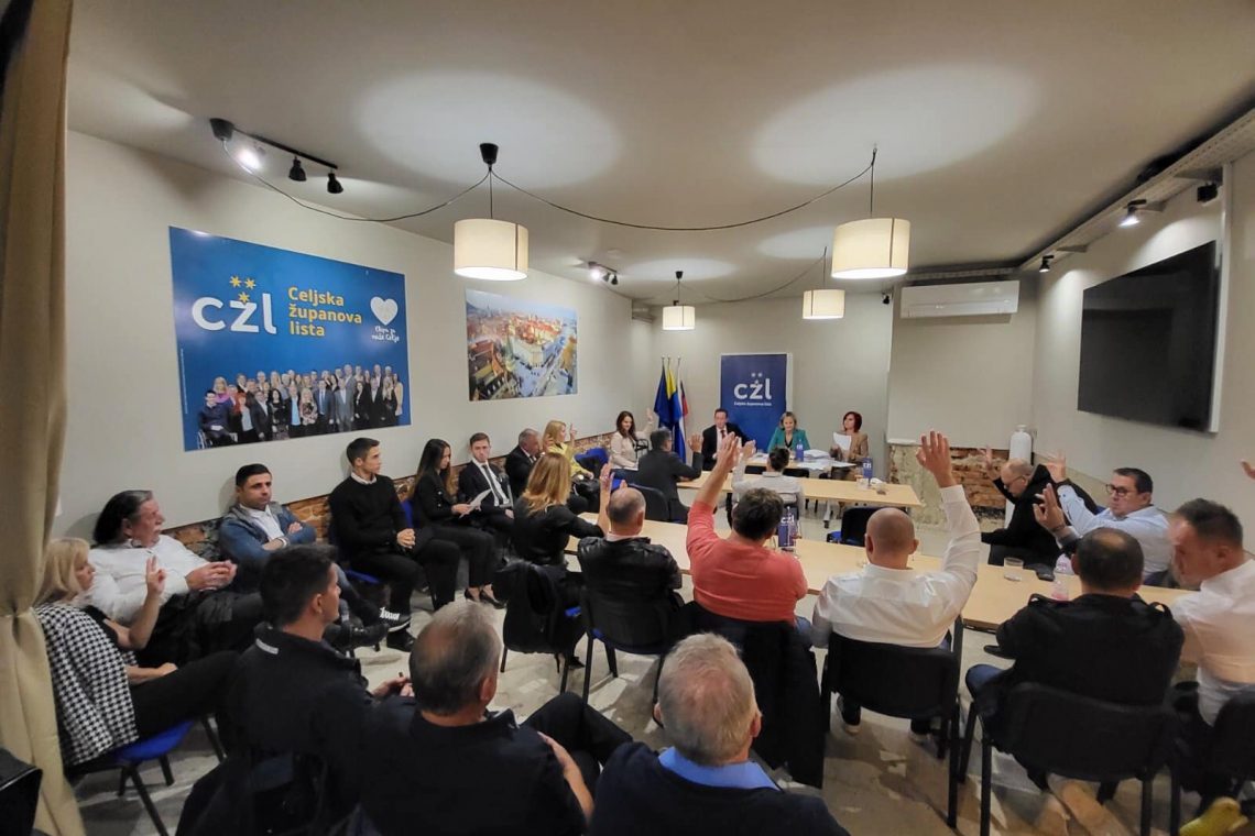 Šrot predstavil program Celjske županove liste za lokalne volitve
