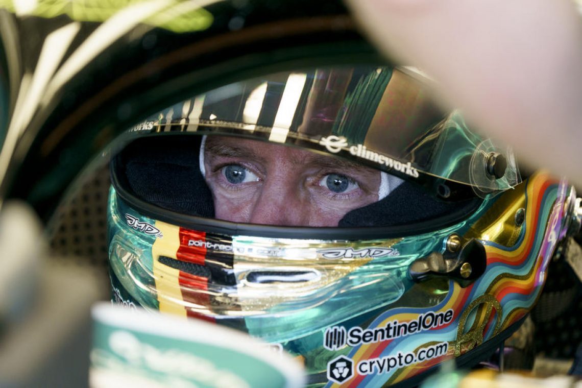 Vettel s posebno čelado na VN Mehike