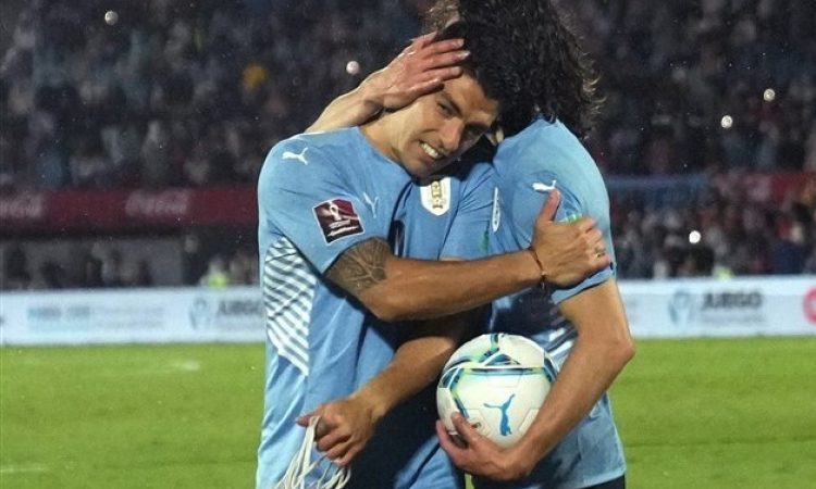 Suarez in Cavani še četrtič zaporedoma na mundial
