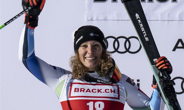 Ilka Štuhec do jubilejne desete zmage na smuku za svetovni pokal v Cortini d'Ampezzo