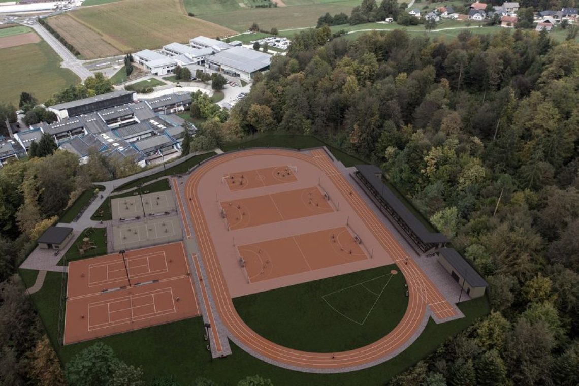 V Ivančni Gorici stekla gradnja športnega parka