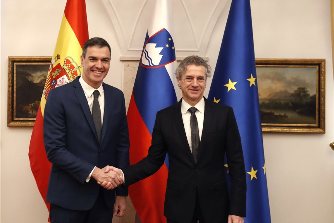 Golob in Sanchez na Brdu poudarila pomen strateške avtonomije EU