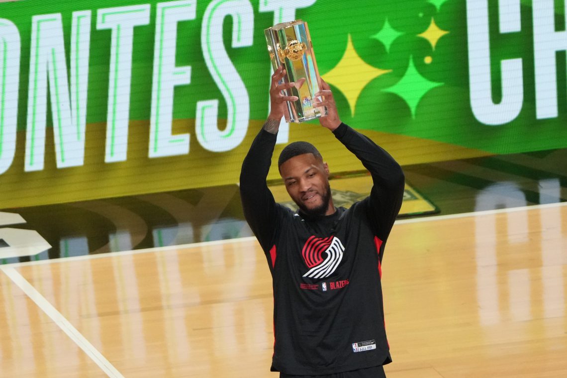 Lillard najboljši v metanju trojk, McClung kralj zabijanj