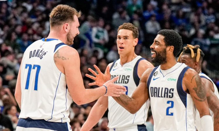 Luka Dončić in Kyrie Irving potopila San Antonio