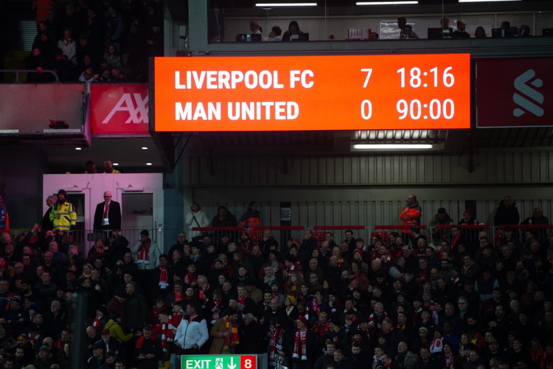 Liverpool ponižal Manchester United
