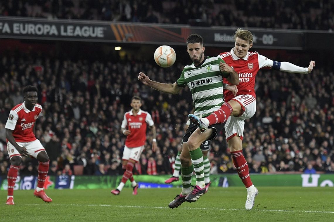 Arsenal proti Sportingu izpadel po streljanju enajstmetrovk
