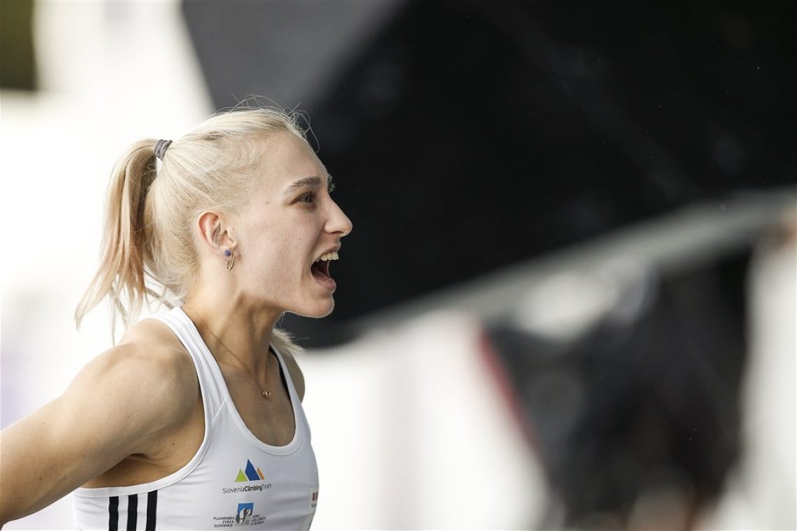 Janja Garnbret po brezhibni predstavi do zmage v Innsbrucku 