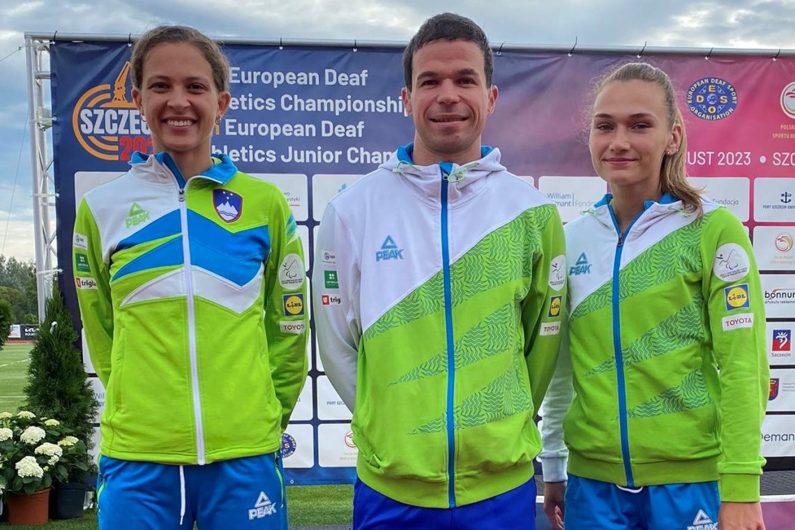 Štiri medalje za gluhe atlete v Szczecinu