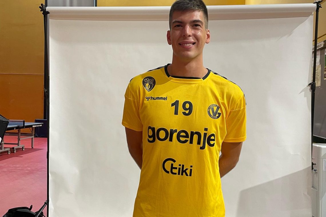 Gorenje Velenje okrepil mladi hrvaški rokometaš 