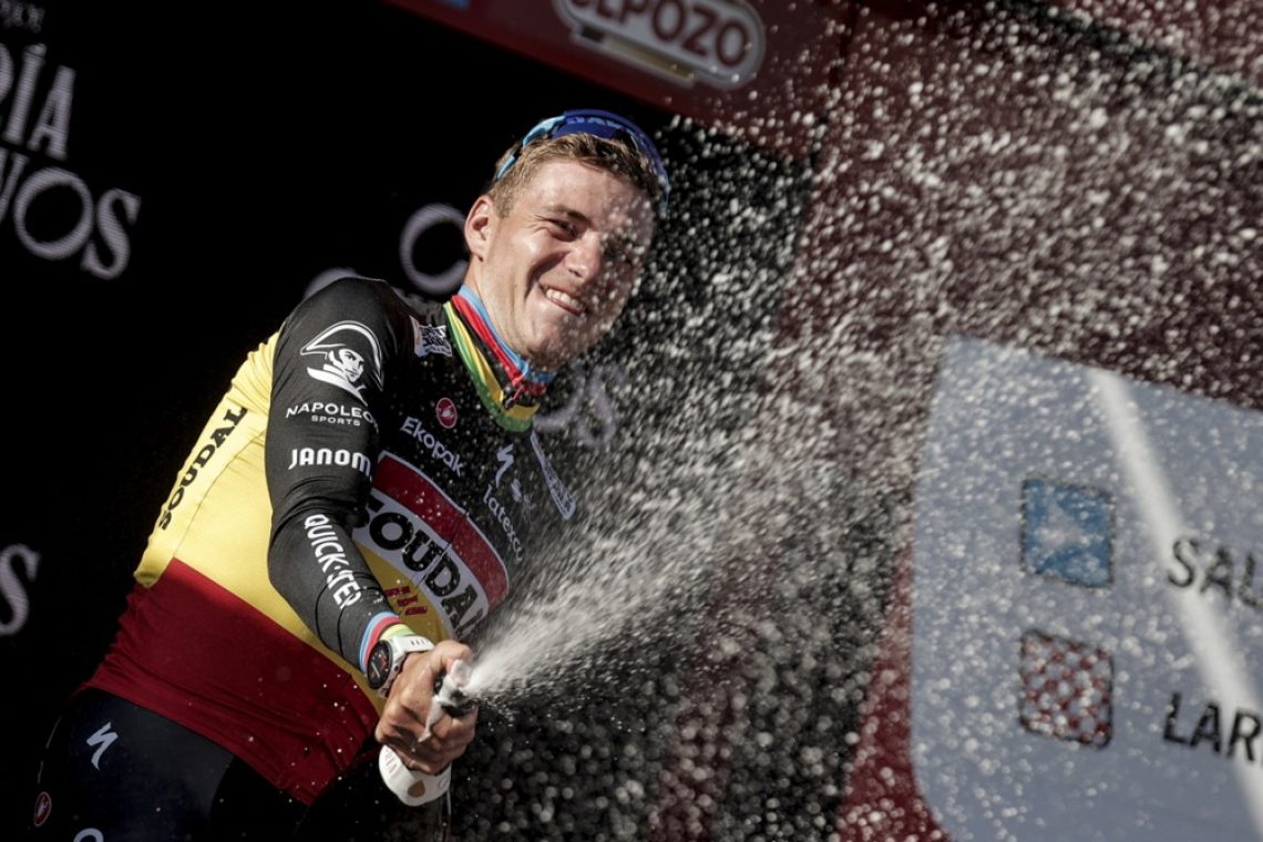 Evenepoel po črnem petku do etapne zmage, med favoriti brez sprememb