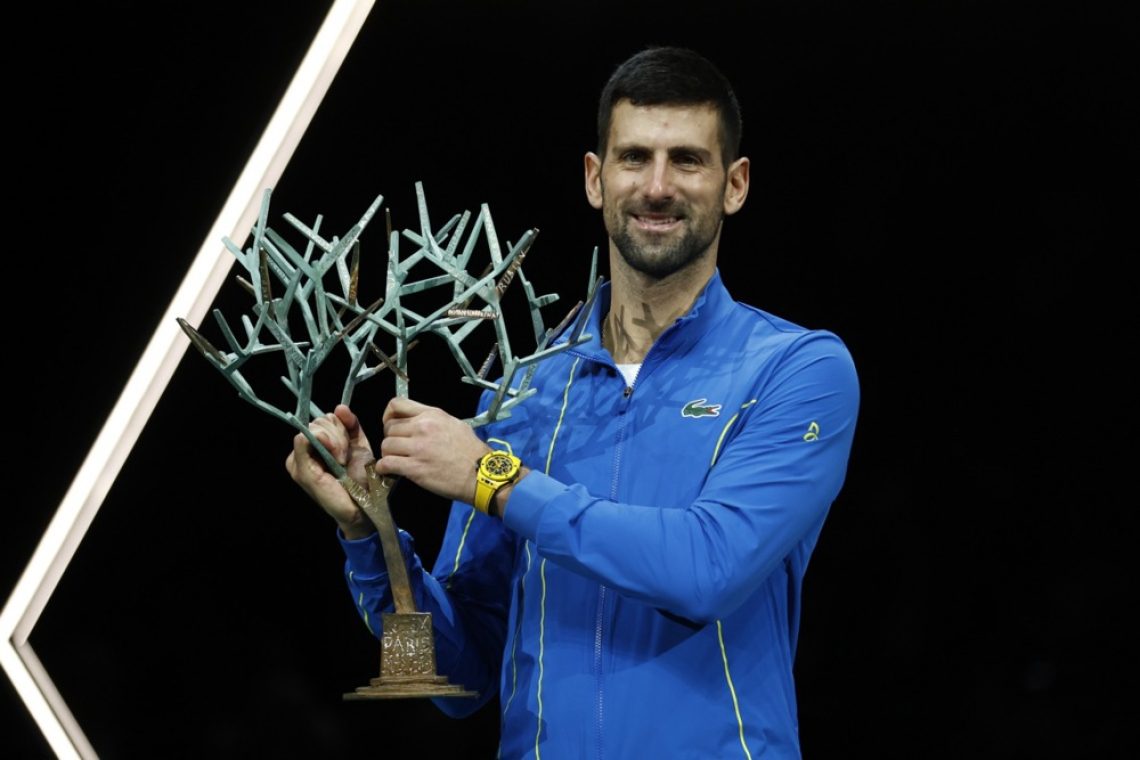 Đoković s sedmo pariško zmago in 40. uspehom na mastersih