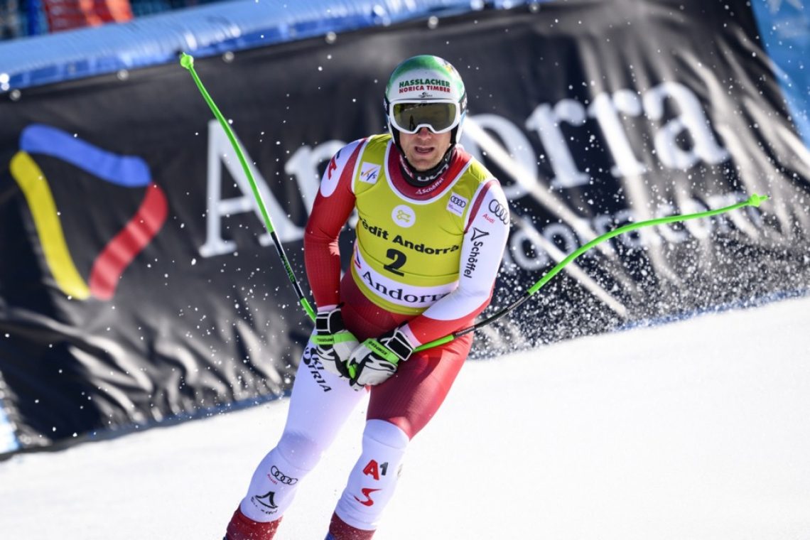 Striedinger najhitrejši na premiernem treningu smuka pod Mattterhornom