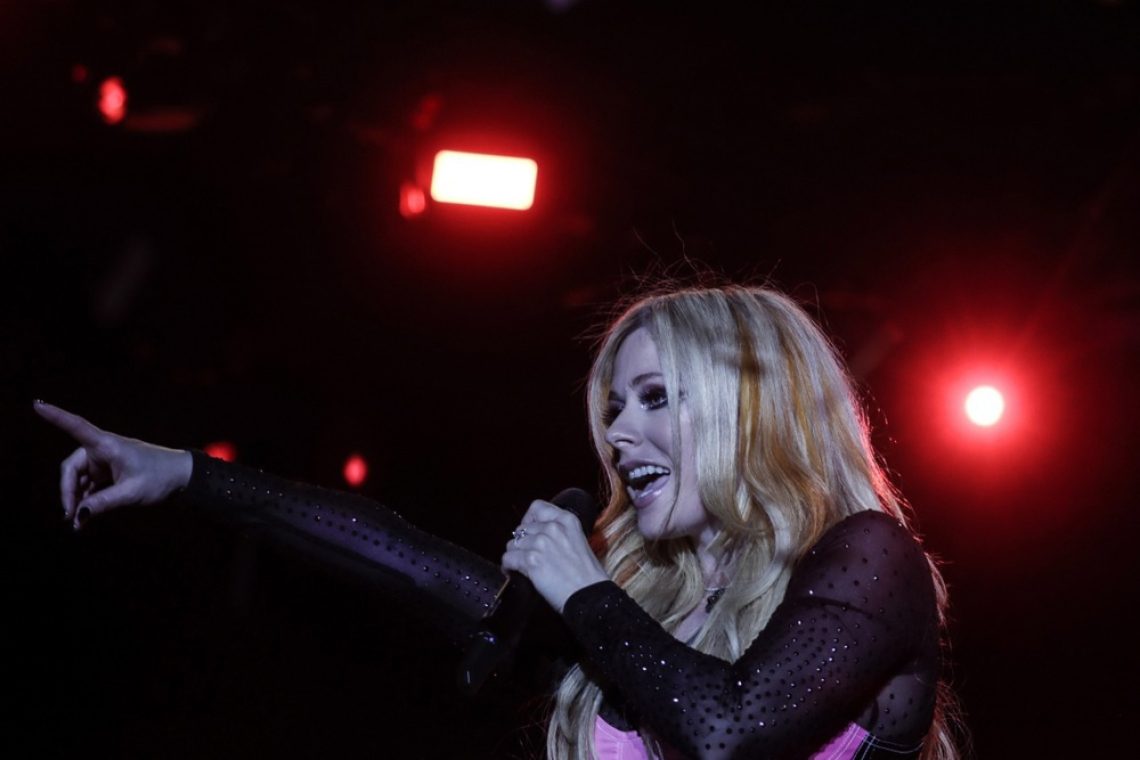 Avril Lavigne v ponedeljek v puljski Areni