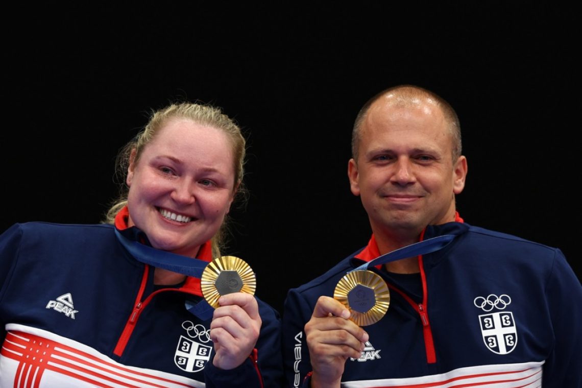 Strelski par Srbiji priboril prvo medaljo