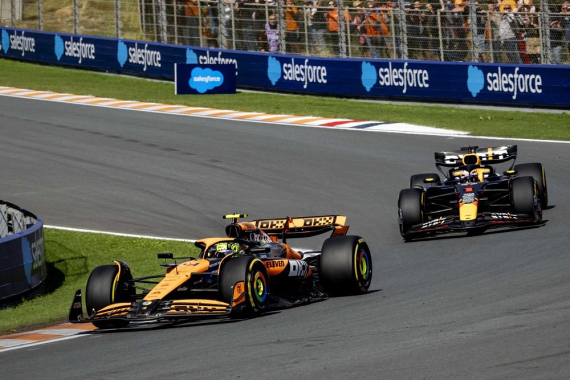 Verstappen doživel poraz na domačem terenu, Norris zmagovalec Zandvoorta