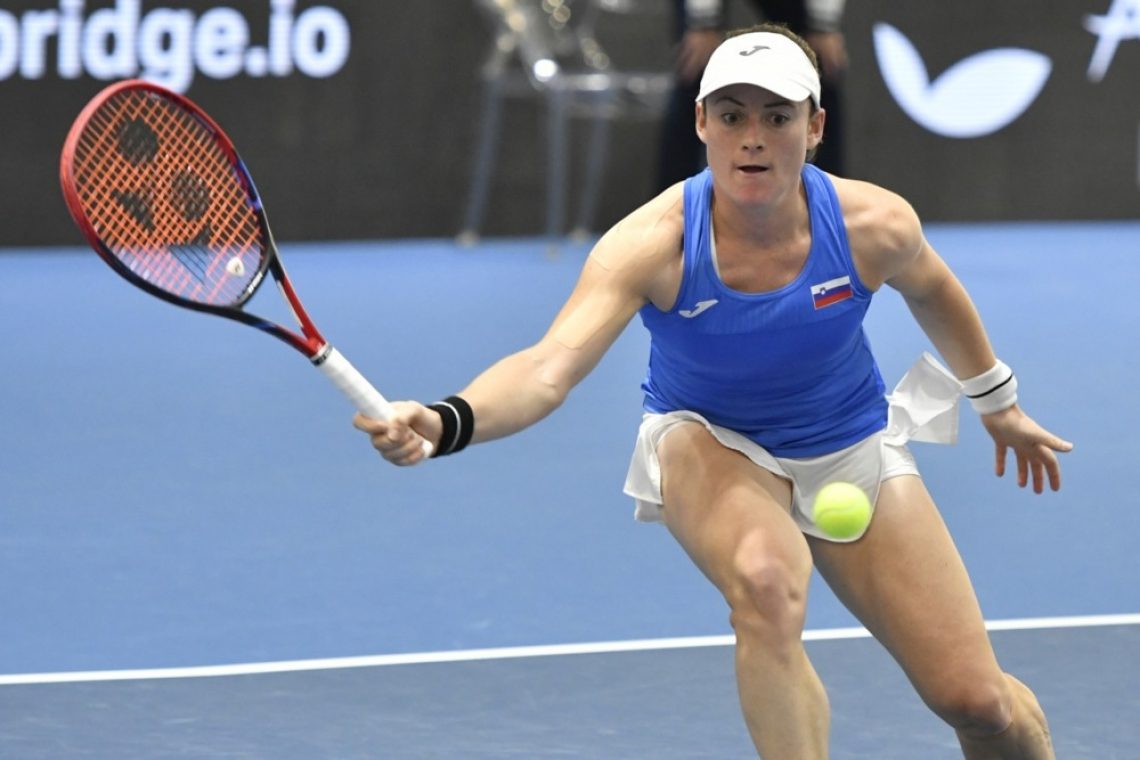 Tamara Zidanšek nabira točke na na svetovni lestvici