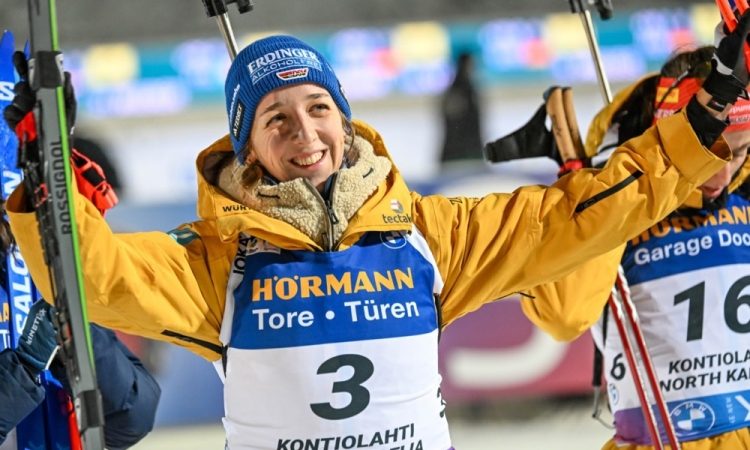 Nova zmaga Franziske Preuss, Anamarija Lampič 13.