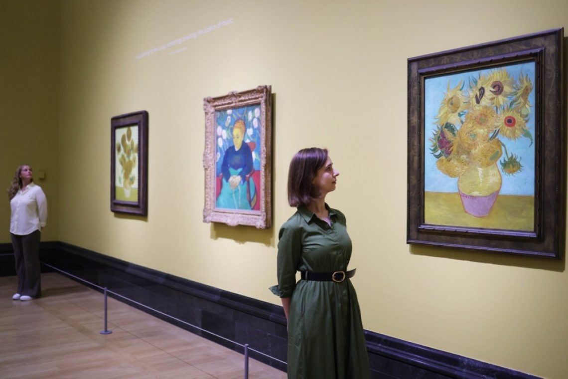 Van Goghova razstava v Londonu konec tedna odprta čez noč