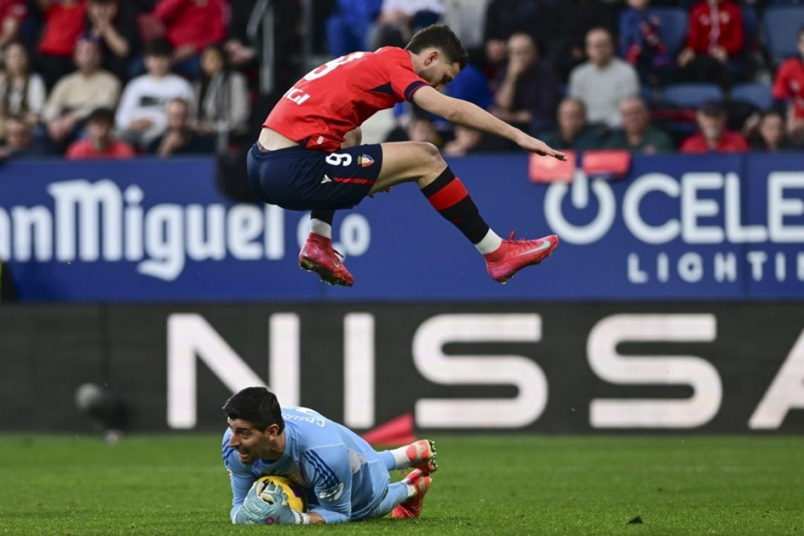 Osasuna odščipnila točko Realu