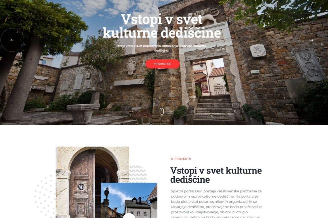 Kulturna dediščina kot temelj sodelovanja in družbenega napredka