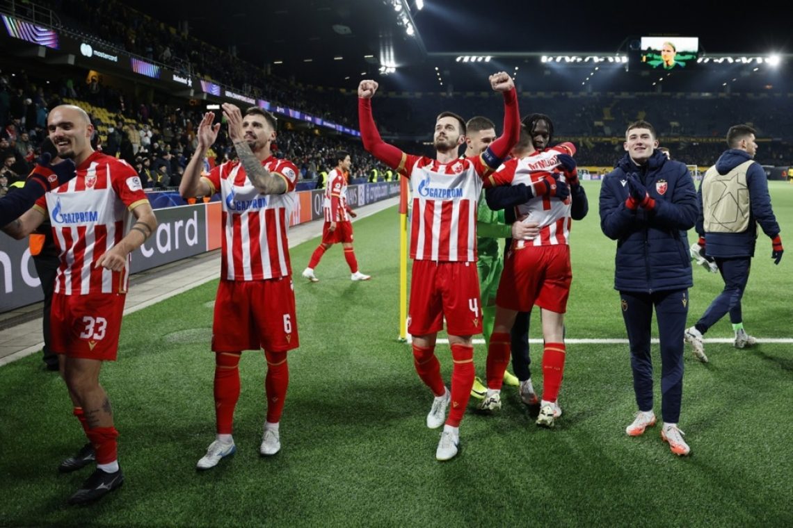 Nogometaši Crvene zvezde osmič zaporedoma prvaki Srbije