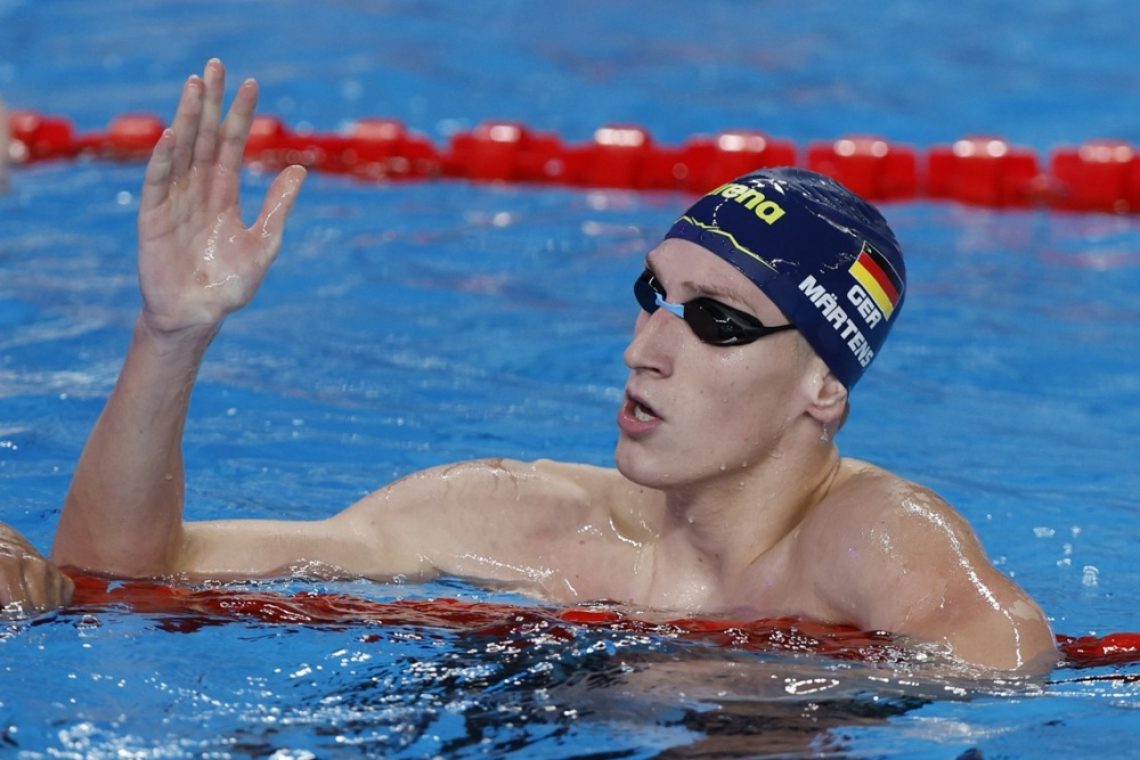 Nemec Lukas Märtens postavil nov svetovni rekord na 400 metrov prosto