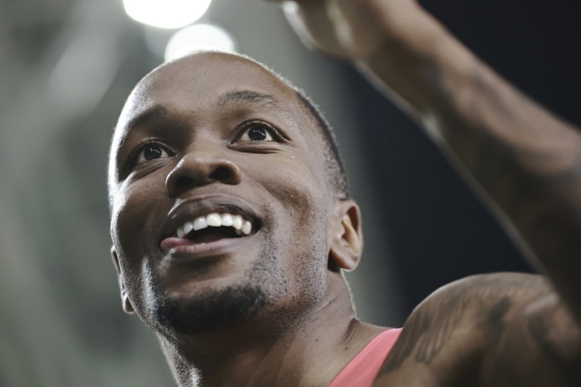Akani Simbine najhitreje letos na 100 metrov