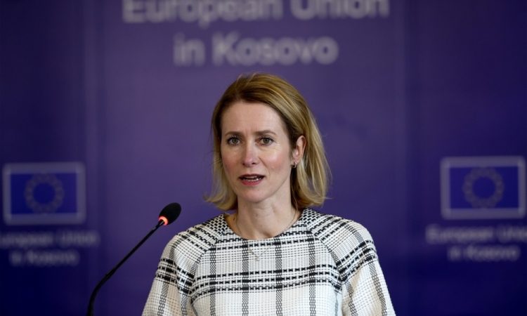 Kallas v Prištini pozvala k oblikovanju nove kosovske vlade