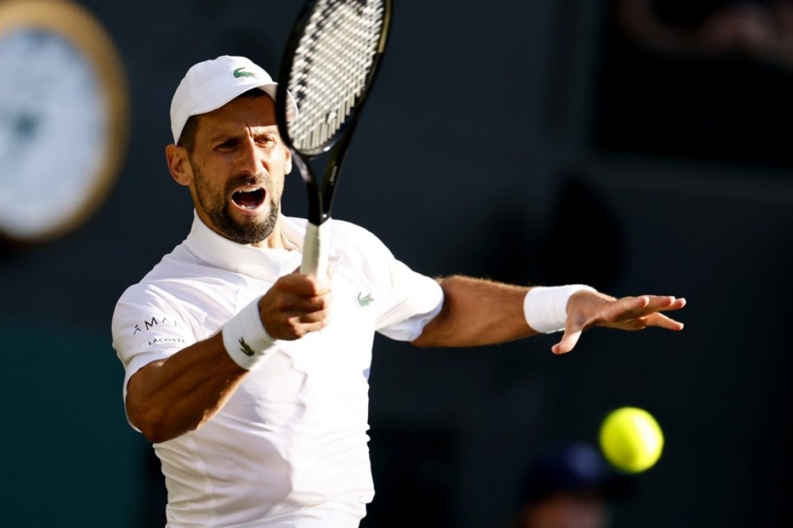 Đoković in Sinner za finalno vstopnico v Wimbledonu