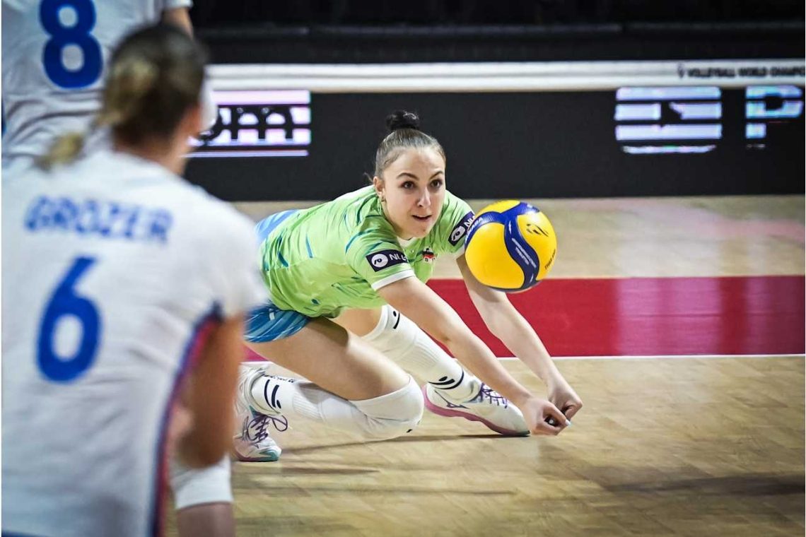 Slovenske odbojkarice navdušile tudi z individualnimi dosežki