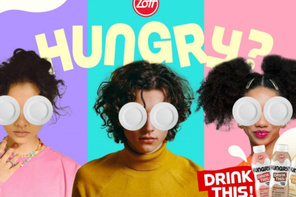 Zott Hungry je uravnotežen obrok za ljudi na poti