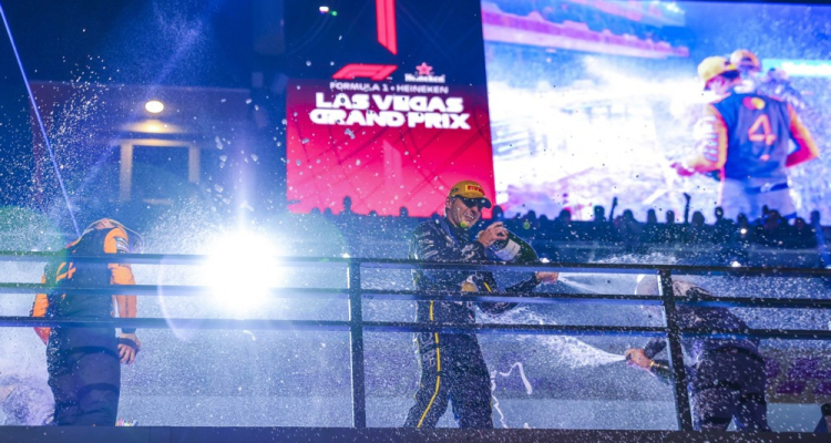 Verstappen zmagal na dirki za veliko nagrado formule 1 v Las Vegasu, Norris drugi  