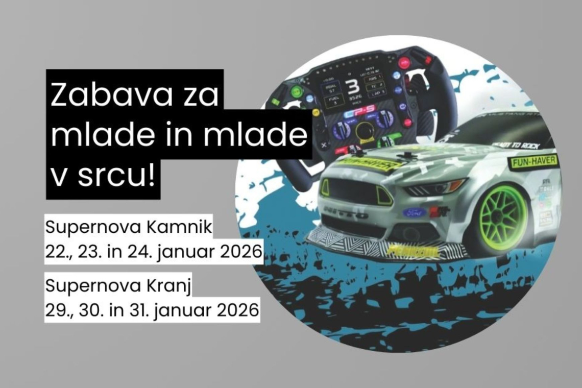 RC Fun Park bo januarja navdušil obiskovalce Kamnika in Kranja