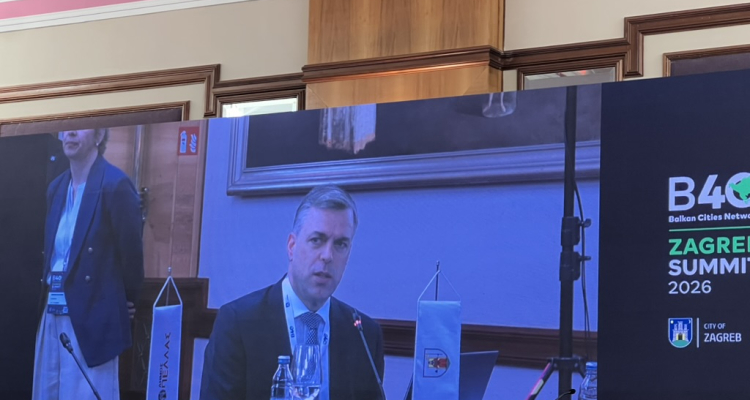 Župan Gregor Macedoni v Zagrebu predstavil novomeško zeleno preobrazbo