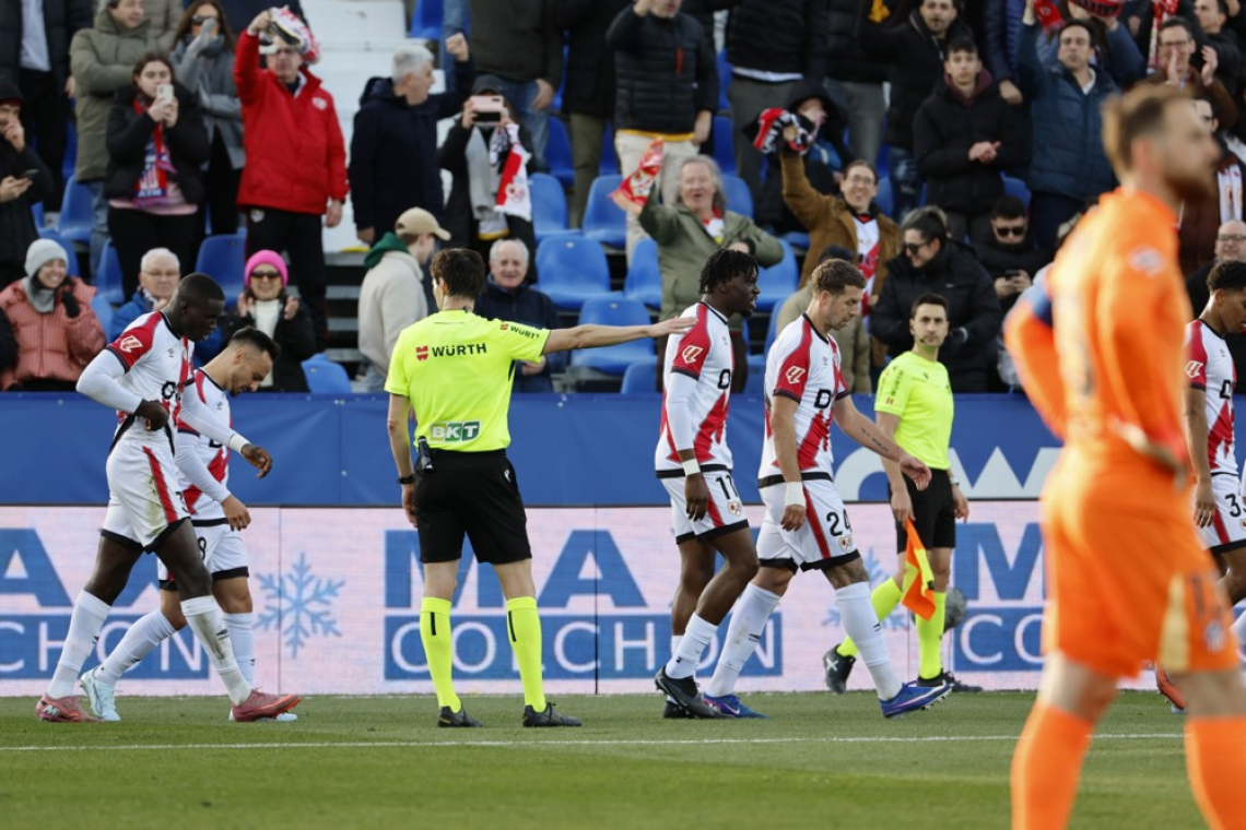 Atletico z Oblakom visoko izgubil proti Rayu Vallecanu