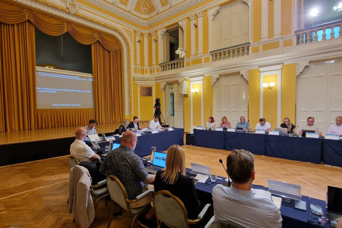 Celjski svet potrdil rebalans in novo sosesko v Dečkovem naselju